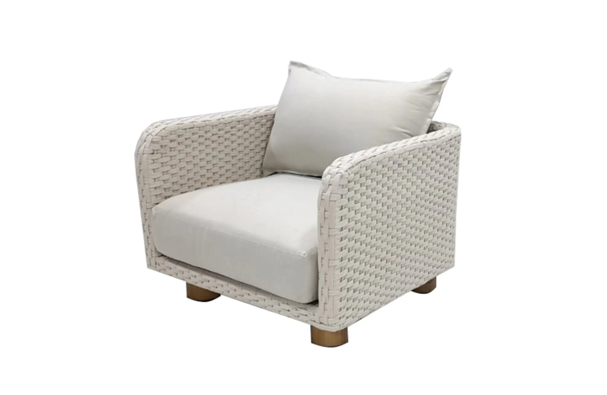 Loungestoel Nayan | Off White, Acacia & Rope | Eurofar