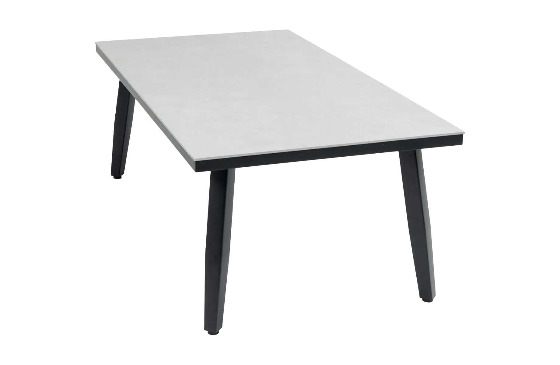 Beistelltisch Mykonos 105x58cm | Beton | Aluminium & Kunststoff | Normin