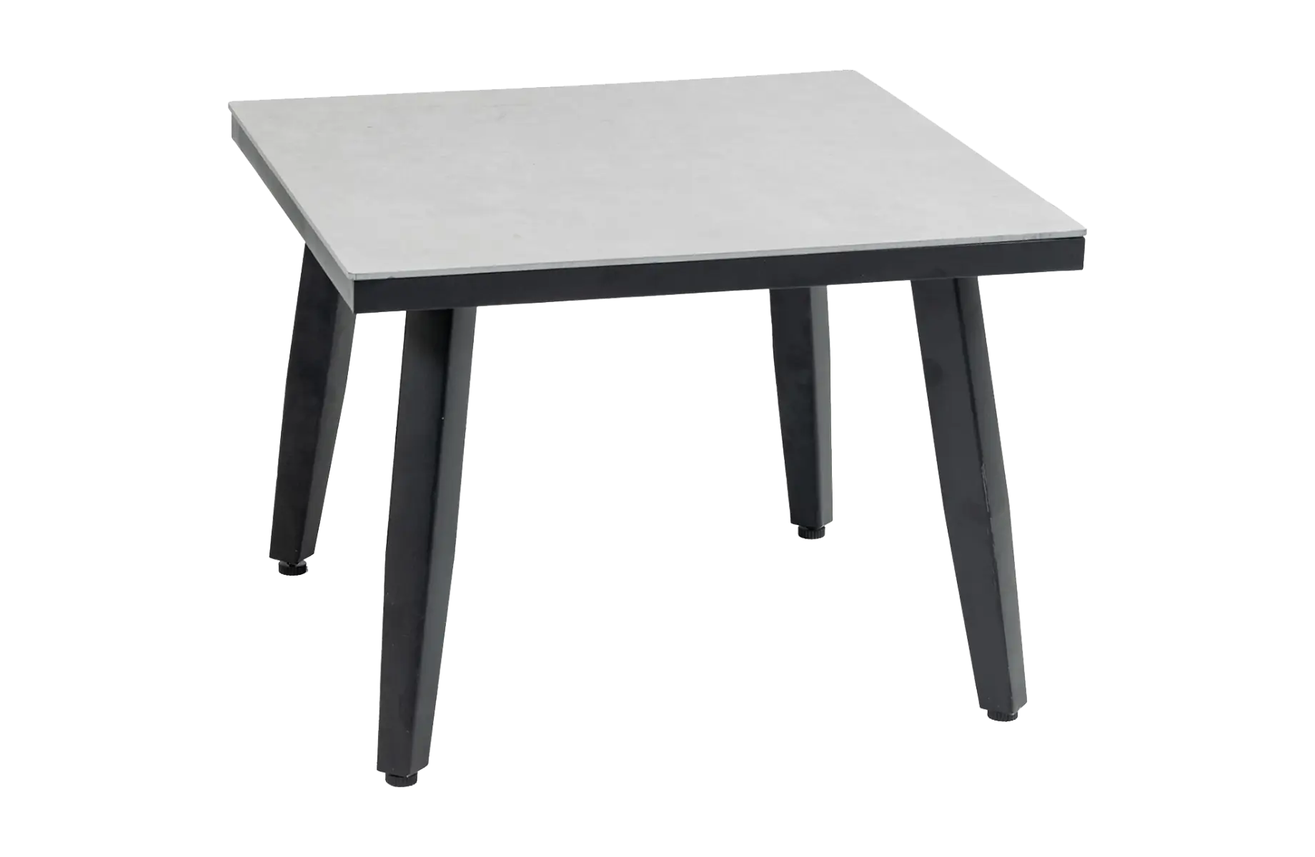 Beistelltisch Mykonos 55x55cm | Beton | Aluminium & Kunststoff | Normin
