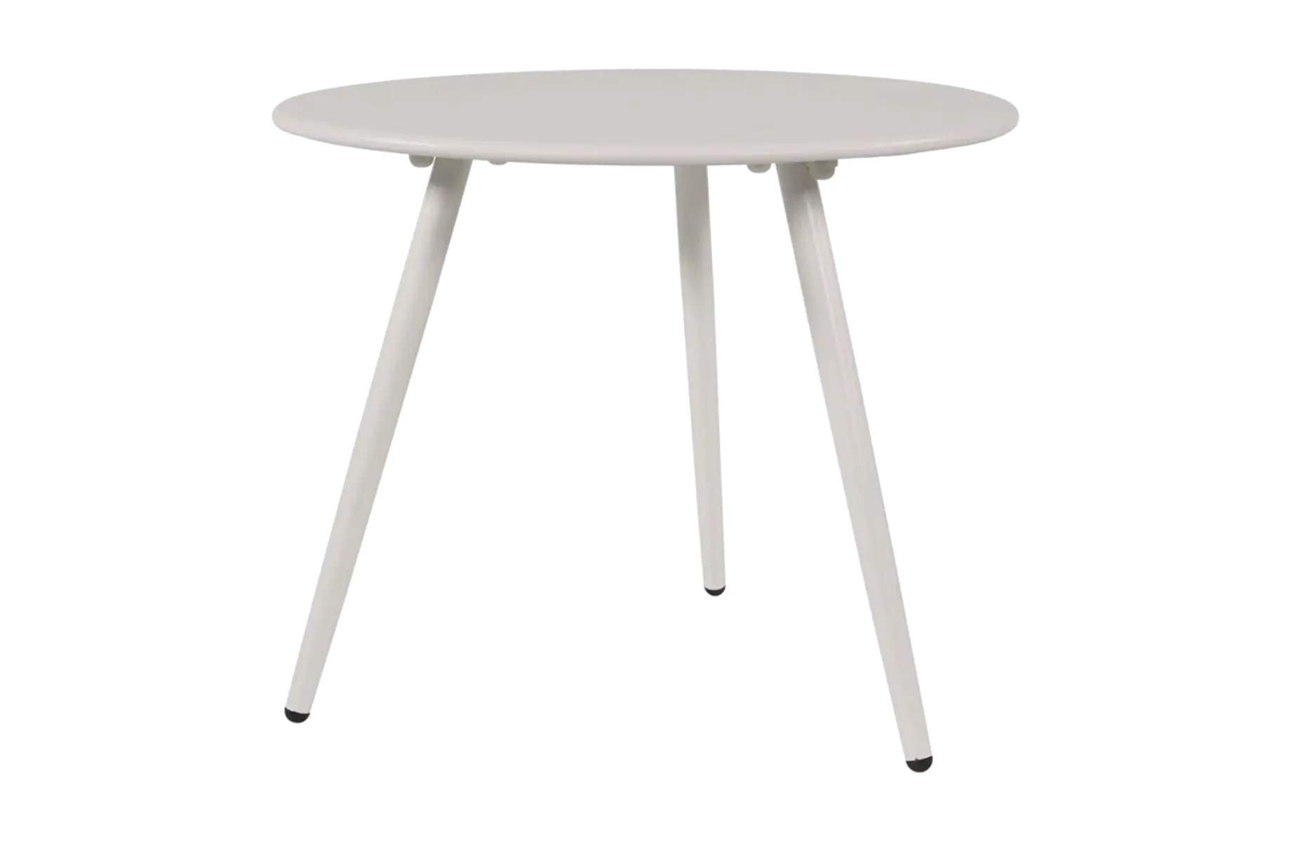 Beistelltisch Rafael ø 45 cm | Weiß | Metall | Lesli Living