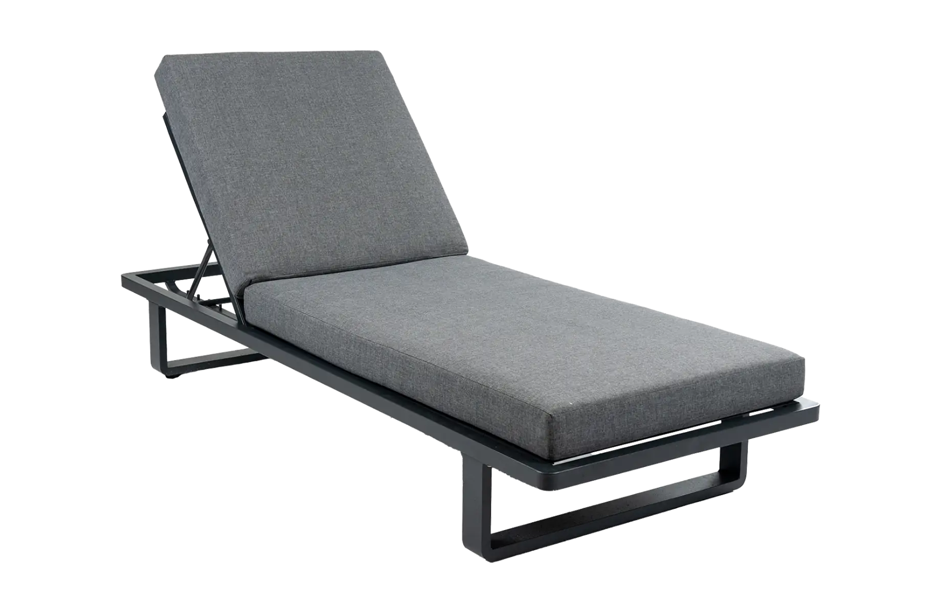 Liegestuhl Saint Martin | inkl. Kissen | Aluminium & Textilien
