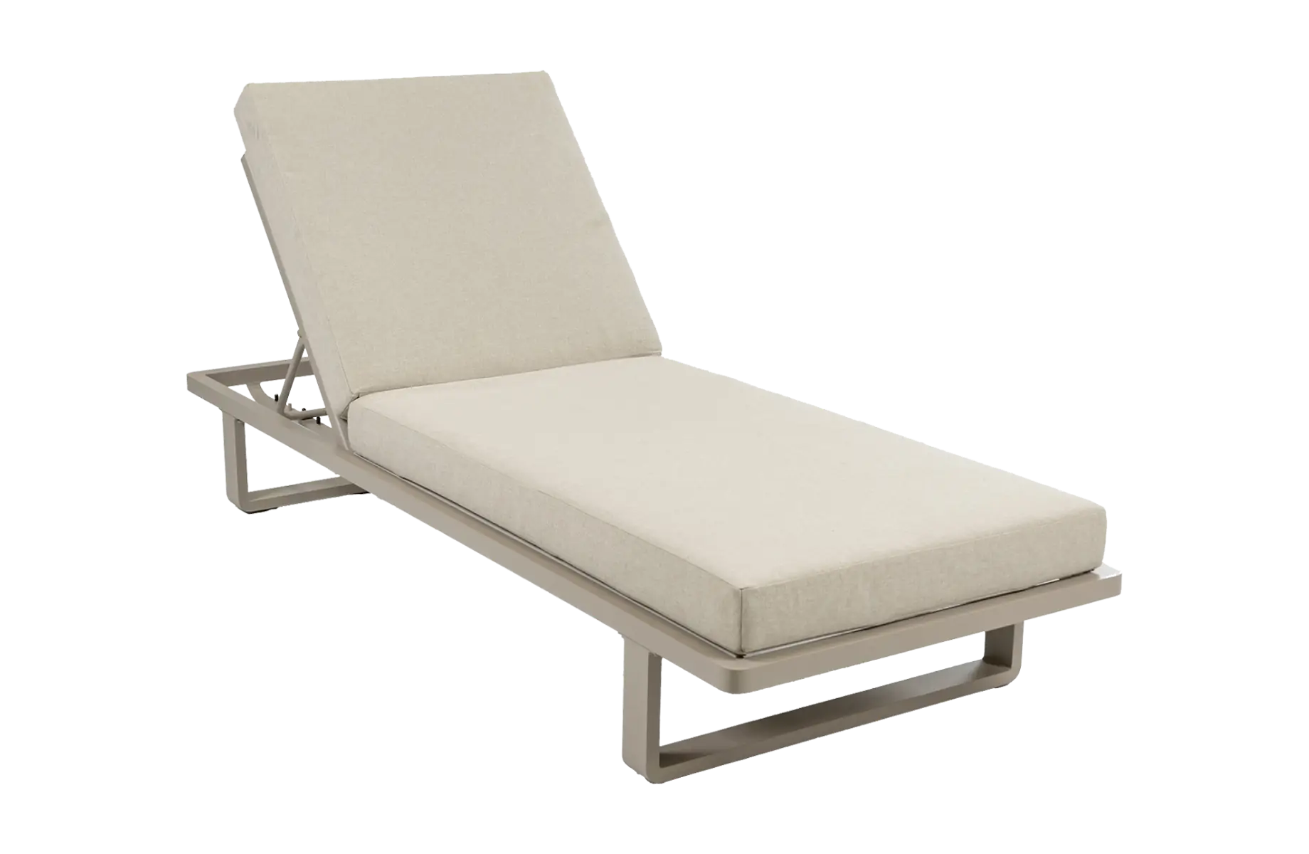 Modern-verstelbaar-ligbed-Sint-Maarten-champagne-sand-4-Seizoenen-Tuinmeubelen