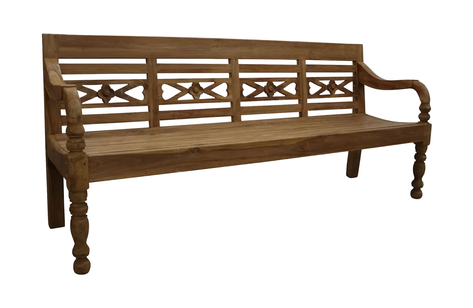 Holzbank 3-Sitzer | 150 cm | Teakholz