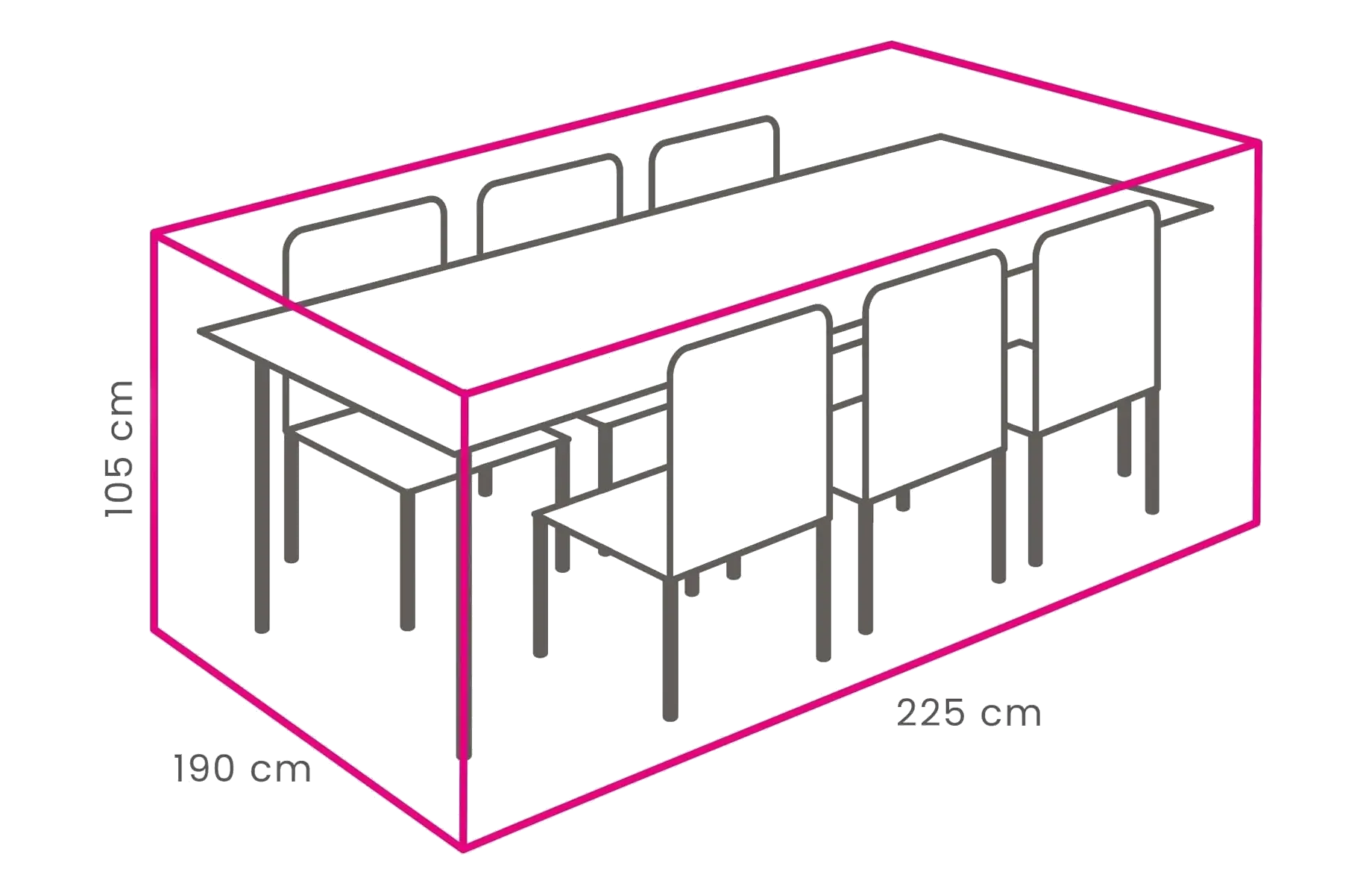 Outdoor covers 225x190x90