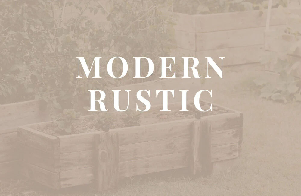 Garten-Trend: Modern Rustic
